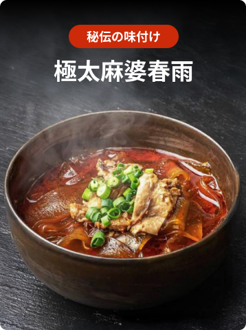 極太麻婆春雨